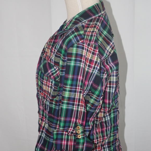 Tommy Hilfiger Plaid Button Down XL Shirt - Picture 6 of 8